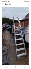 Ladder step aluminium for sale  MANCHESTER
