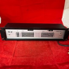 Equalizador Ross 10 bandas hifi estéreo vintage montagem em rack bypass áudio de 2 canais comprar usado  Enviando para Brazil