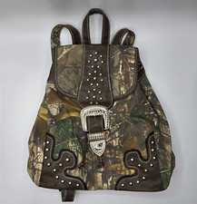 Usado, Realtree AP Mochila Feminina Camuflagem Moda Estilo Ocidental Bolsa de Mão comprar usado  Enviando para Brazil