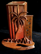 Abajur de madeira vintage tiki havaiano Koa comprar usado Abajur de madeira vintage tiki havaiano Koa comprar usado  Enviando para Brazil