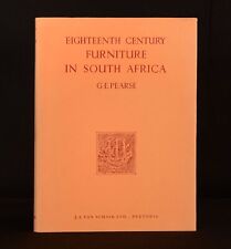 1960 Eighteenth Century Furniture in South Africa G. E. Pearse Illustrated, usado comprar usado  Enviando para Brazil