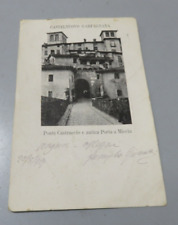 Cartolina epoca castelnuovo usato  Città di Castello