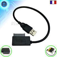 Adaptateur lecteur CD/DVD Mini SATA II Vers USB 2.0 (Slimline 7+6 13 Pin)  na sprzedaż  Wysyłka do Poland