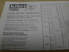 Kibri 7320 bauanleitung gebraucht kaufen  Deutschland