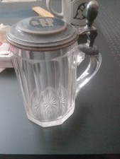 Bierkrug glas alt gebraucht kaufen  Berlin