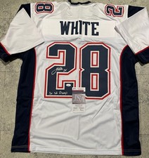 Camiseta James White New England Patriots autografada inscrição 3x SB Champ XL-JSA comprar usado  Enviando para Brazil