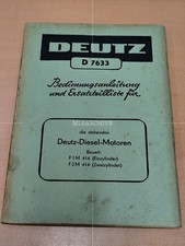 Riginal deutz f1m gebraucht kaufen  Spraitbach