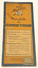 Plan guide clermont d'occasion  Quarré-les-Tombes