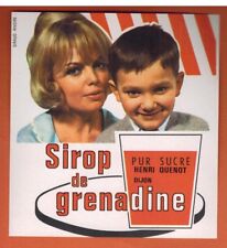 Etiquette sirop grenadine d'occasion  Dijon