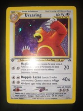 Pokemon cards ursaring usato  Vo