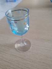 Ancien verre bleu d'occasion  Schiltigheim
