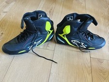 Sapatos AlpineStars Faster-3 Preto Amarelo Azul Fluo- TÊNIS DE PILOTO comprar usado  Enviando para Brazil