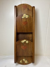 Vintage wooden heart for sale  Monmouth