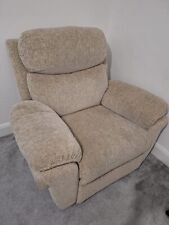 Cozy beige recliner for sale  NEW MALDEN