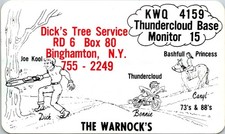 Qsl radio postcard for sale  USA