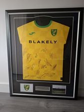norwich city football shirt signed for sale norwich city football shirt signed for sale NORTHAMPTON