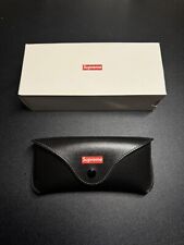 Supreme sunglasses leather for sale  Austin