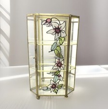 Vintage brass glass for sale  Shipping to Ireland