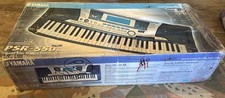 Teclado elétrico Yamaha PSR-550 Portatone e fonte de alimentação caixa aberta comprar usado  Enviando para Brazil