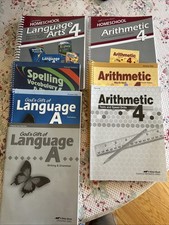 Abeka grade language for sale  Somerset