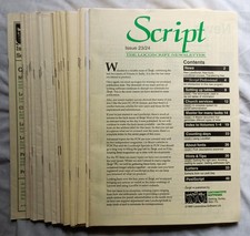 Amstrad pcw script for sale  WESTERHAM
