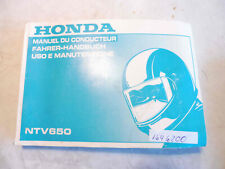 Rig honda fahrerhandbuch gebraucht kaufen  Wathlingen