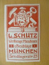 Reklamemarke schütz werkzeuge gebraucht kaufen  Sulzbach/Saar
