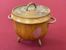 Wooden pot handmade d'occasion  Expédié en Belgium
