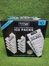 Conjunto de bloco de gelo Titan 10 peças – gel congelador profundo, resistente a furos, resfriamento reutilizável comprar usado Conjunto de bloco de gelo Titan 10 peças – gel congelador profundo, resistente a furos, resfriamento reutilizável comprar usado  Enviando para Brazil