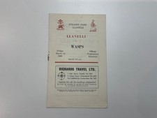 1969 llanelli wasps for sale 1969 llanelli wasps for sale  LONDON