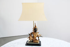 Vergoldete bronze tischlampe gebraucht kaufen  Nienstädt