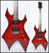 Guitarra elétrica B.C.RICH WARLOCK 2007 RED BURST usada comprar usado  Enviando para Brazil