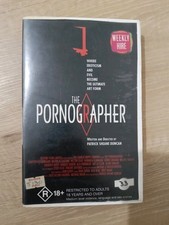 The Pornographer VHS Ex Rental R Rated Ex Rental Big Box Rare  na sprzedaż  Wysyłka do Poland