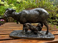 Schaf lamm bronze gebraucht kaufen  Hagen im Bremischen