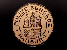 Siegelmarke hamburg polizeibeh gebraucht kaufen  Großostheim
