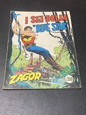Zagor scritta rossa usato  Imperia