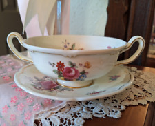 bowl rose footed bone china for sale  San Antonio