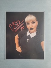 Steph De Lander Hand Signed 8x10 Photo Autograph Portrait Women's Pro Wrestling comprar usado  Enviando para Brazil