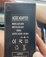 Adaptador CA ADX-28800 28V 8A 5.5*2.5 carregador de fonte de alimentação comprar usado  Enviando para Brazil