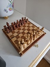 Small wooden chess for sale  NORWICH