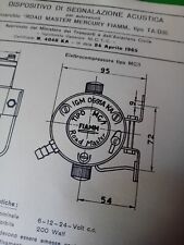 Scheda omologazione trombe usato  Brescia