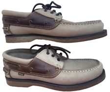 Herrenschuhe bootsschuhe braun gebraucht kaufen  Köln