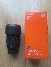 Sony sel70350g 350mm for sale  BLAYDON-ON-TYNE