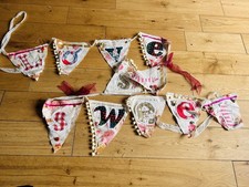 Love sweet bunting for sale  HINCKLEY