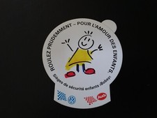 Ancien autocollant prévention d'occasion  Le Grand-Pressigny