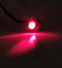 Placa de licença LED VERMELHO 2 peças parafuso de luz universal motocicleta carro 12V comprar usado  Enviando para Brazil