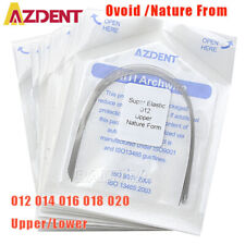 Usado, AZDENT Dental Orthodontic Super Elástico Niti Round Arch Wire Nature/Ovoid Form comprar usado  Enviando para Brazil
