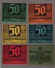 Notgeld erfurt scheine gebraucht kaufen  Linden