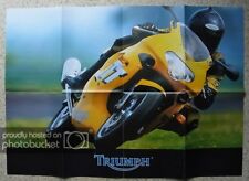 Triumph motorcycles poster for sale  LEICESTER