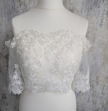 Ivory shoulder lace for sale  LEICESTER